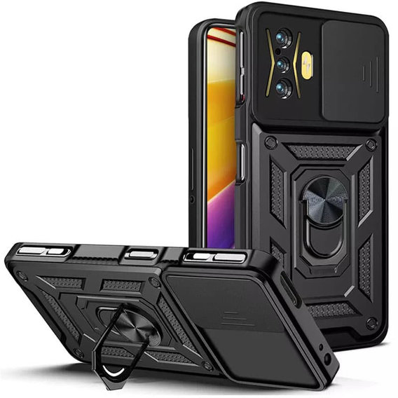Аксессуар для смартфона Mobile Case Camshield Serge Ring Black for Xiaomi Poco F4 GT
