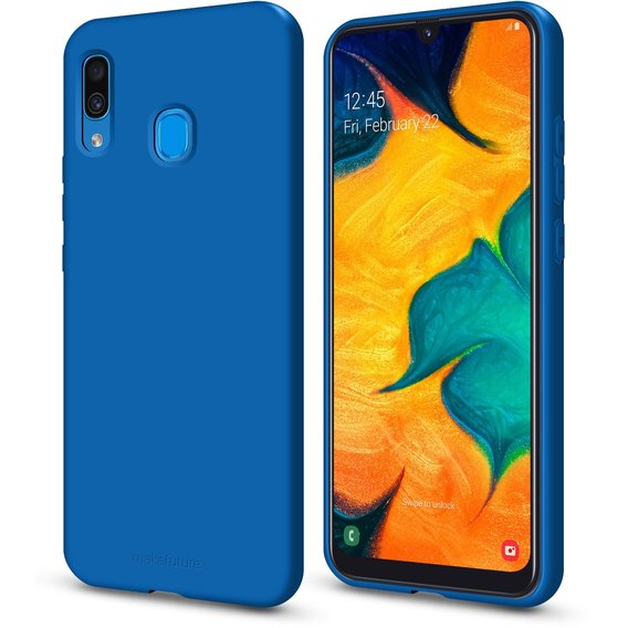 Аксессуар для смартфона MakeFuture Flex Case Blue (MCF-SA205BL) for Samsung A305 Galaxy A30 / A205 Galaxy A20 2019