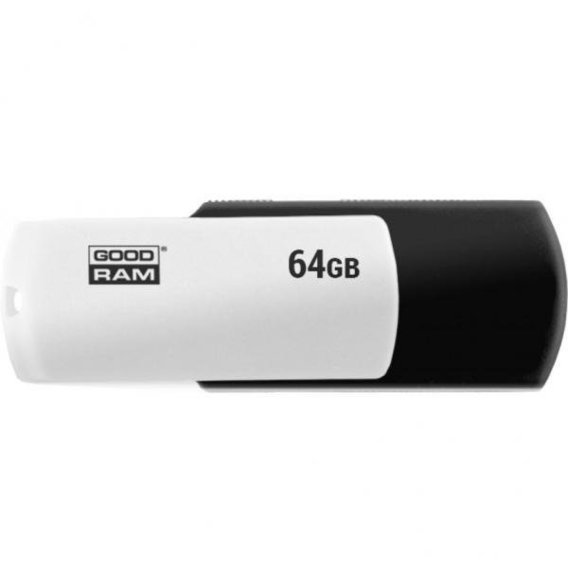 USB-флешка GOODRAM 64GB UCO2 USB 2.0 Colour Black/White (UCO2-0640KWR11)