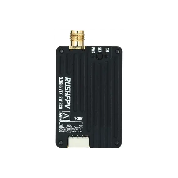 Відеопередавач (VTX) RushFPV 3.3G 2W VTX + antenna (CC-01)
