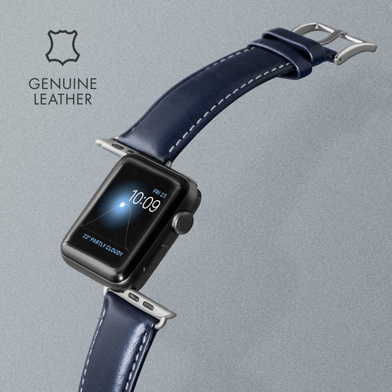 Аксесуар для Watch LAUT Oxford Watch Strap Indigo (LAUT_AWL_OX_BL) for Apple Watch 42/44mm