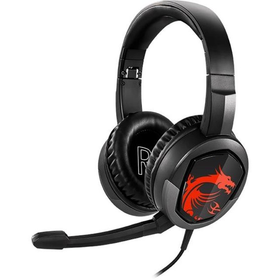 Наушники MSI Immerse GH30 Immerse Stereo Over-ear Gaming Headset (S37-2101000-SV1)