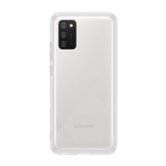 Аксессуар для смартфона Samsung Soft Clear Cover Transparent (EF-QA025TTEGRU) for Samsung A025 Galaxy A02s