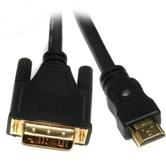 Кабель и переходник Viewcon HDMI to DVI 18+1pin M 3.0m (VD 066-3м)