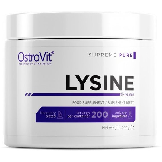 

OstroVit Lysine 200 g /200 servings/ Pure