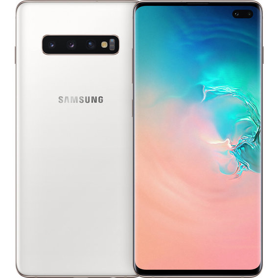 Смартфон Samsung Galaxy S10+ 8/128GB Dual Ceramic White G975