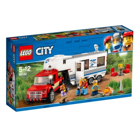 Конструктор LEGO City Пикап и фургон (60182)
