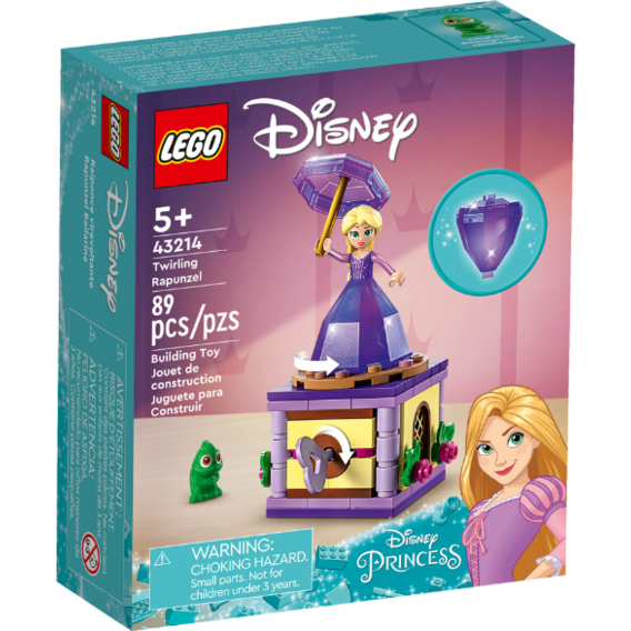 Конструктор LEGO Rapunzel Music Box Вращающаяся Рапунцель (43214)