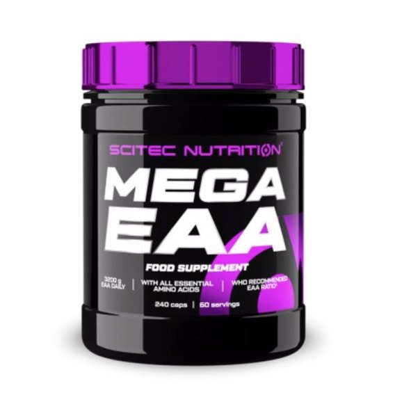 Аминокислота для спорта Scitec Nutrition Mega EAA 240 caps /60 servings/