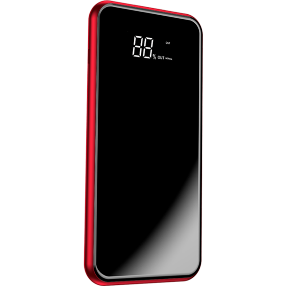 Внешний аккумулятор Baseus Power Bank 8000mAh Full screen bracket Series Wireless Charging Red (PPALL-EX09)