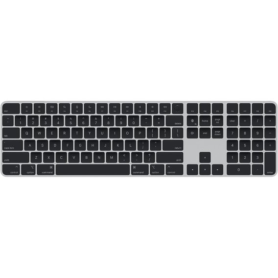 Аксессуар для Mac Apple Magic Keyboard with Touch ID and Numeric Keypad with Black Keys (MMMR3) 2022