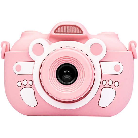 Цифровой детский фотоапарат XOKO KVR-300 з сенсорным дисплеем розовый (KVR-300-PN)