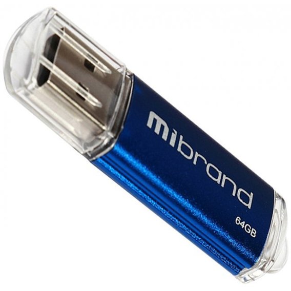 USB-флешка Mibrand 64GB Cougar Blue USB 2.0 (MI2.0/CU64P1U)