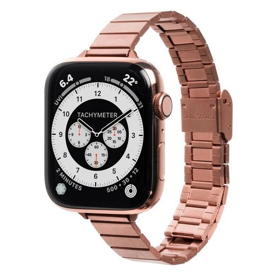 Аксессуар для Watch LAUT LINKS PETITE stainless steel Pink (L_AWL_LP_RG) for Apple Watch 42/44/45/49mm