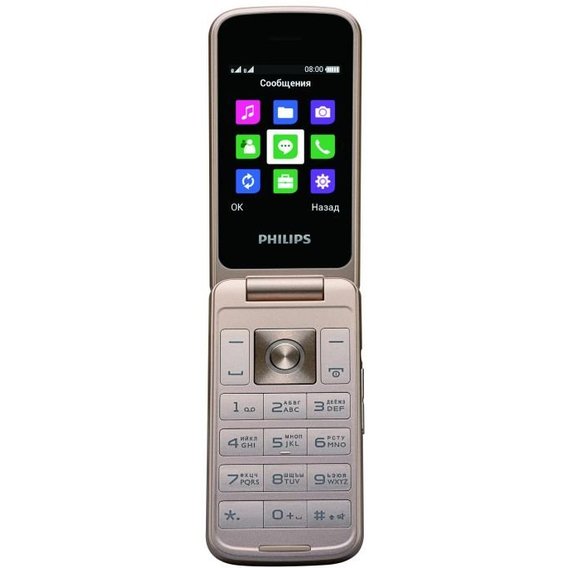 Мобильный телефон Philips Xenium E255 Black (UA UCRF)