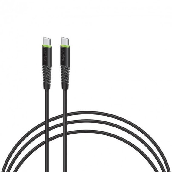 Кабель Intaleo Cable USB-C to USB-C 18W 1.2m Black (CBFLEXTT1)