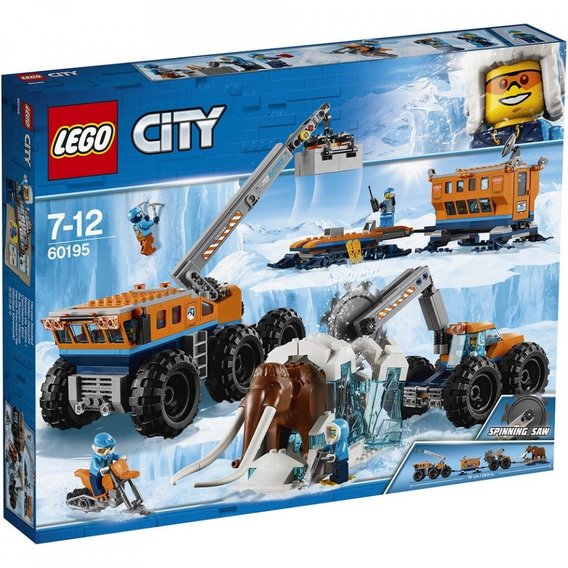 Конструктор LEGO City Arctic Передвижная научно-исследовательская станция (60195)