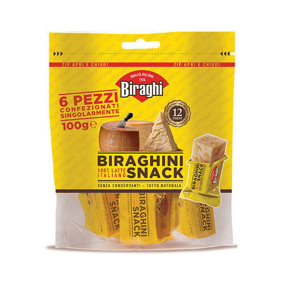 Сыр пармезан Gran Biraghi Biraghini Snack, 100г