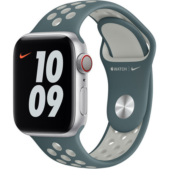 Аксессуар для Watch Apple Sport Band Nike Hasta/Light Silver (MJ6G3) for Apple Watch 38/40/41mm