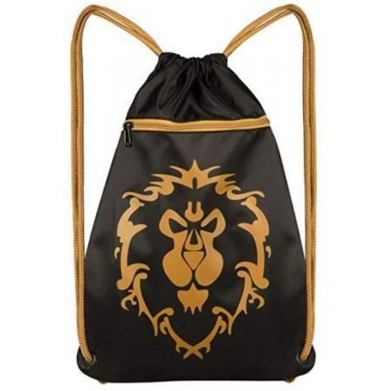 Рюкзак World of Warcraft Alliance Loot Bag-15” x 18.25"-Black/Yellow