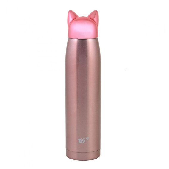 Термос YES Pink Cat, 320 мл (707275)