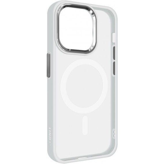 Аксессуар для iPhone ArmorStandart Unit MagSafe Case Matte Clear Silver for iPhone 12 Pro Max (ARM70443)