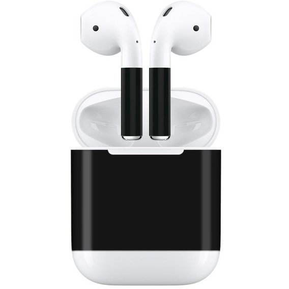 Наклейки AhaStyle Sticker PodColors T27 (AHA-01130-BLK) for AirPods