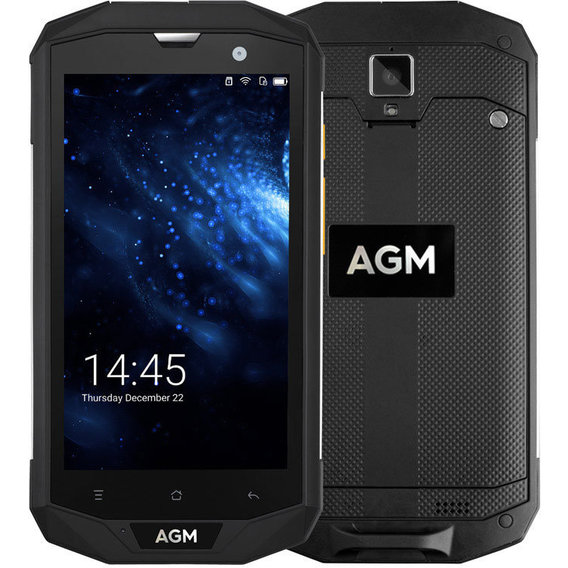 Смартфон AGM A8 3/32GB Black/Silver