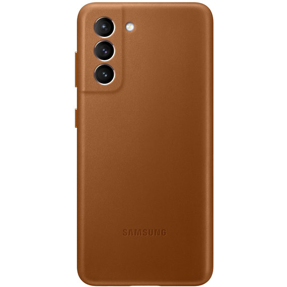Аксессуар для смартфона Samsung Leather Cover Brown (EF-VG996LAEGRU) for Samsung G996 Galaxy S21+