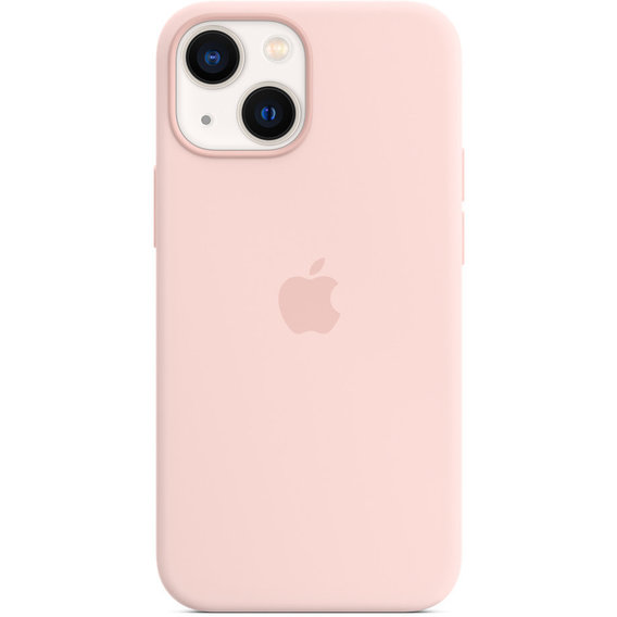 Аксессуар для iPhone Apple Silicone Case with MagSafe Chalk Pink (MM203) for iPhone 13 mini