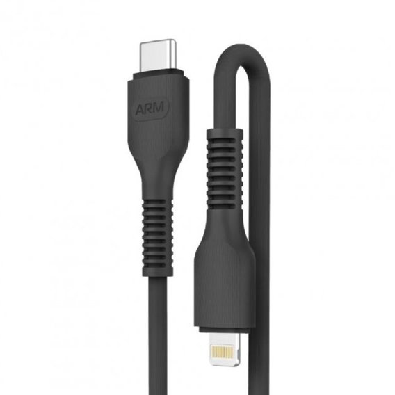 Кабель ArmorStandart Cable USB-C to Lightning 3A 1m Black (ARM65287)