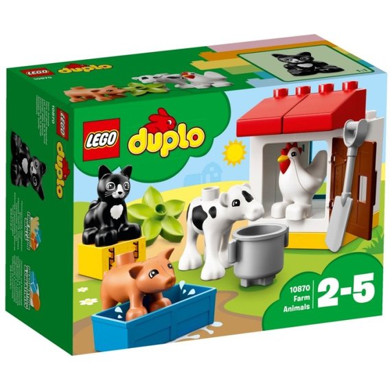 Конструктор LEGO DUPLO Ферма: домашние животные (10870)