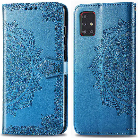 Аксессуар для смартфона Mobile Case Book Cover Art Leather Blue for Samsung M317 Galaxy M31s