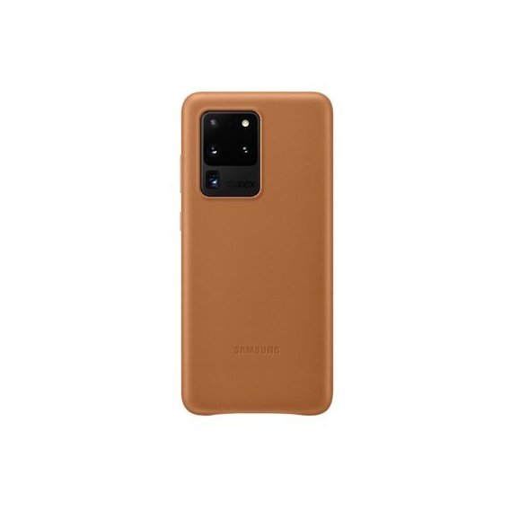Аксессуар для смартфона Samsung Leather Cover Brown (EF-VG988LAEGRU) for Samsung G988 Galaxy S20 Ultra