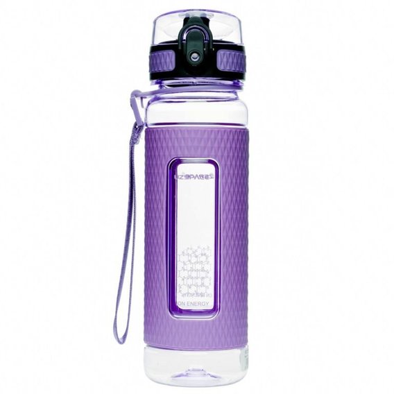 Бутылка для воды UZspace Diamond 450мл, Фиолетовый (5044)