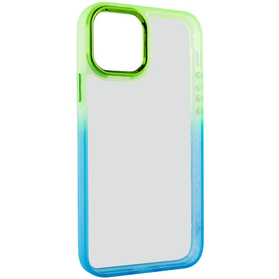 Аксессуар для iPhone TPU Case TPU+PC Fresh Sip Turquoise/Citric for iPhone 12 Pro Max