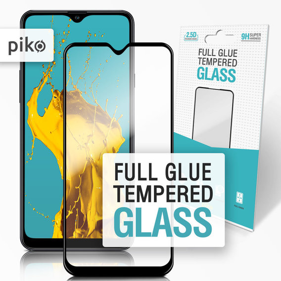 Аксесуар для смартфона Piko Tempered Glass Full Glue Black for Samsung A207 Galaxy A20s