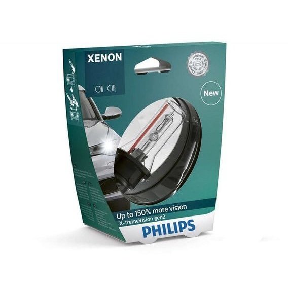 Ксенонова лампа Philips D4S X-treme Vision gen2 42402 XV2 S1 35W + 150%