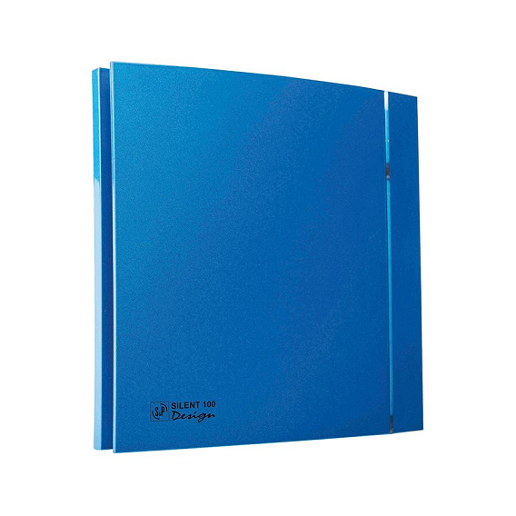 Вытяжной вентилятор Soler & Palau SILENT-100 CZ BLUE DESIGN -4C