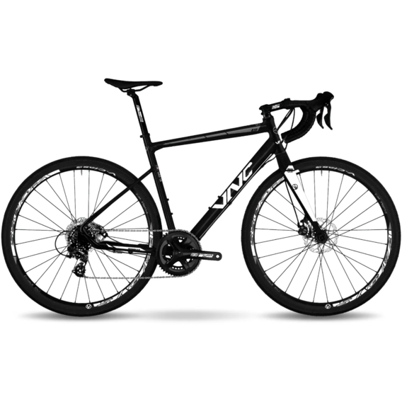Велосипед Велосипед VNC 2023' 28" PrimeRacer A10 V51A10-2853-BW 21"/53см (1971) black (shiny)/white (matt)
