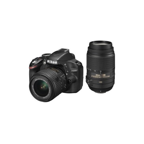 Nikon D3200 Kit (18-55mm) VR II + (55-300mm) VR Официальная гарантия