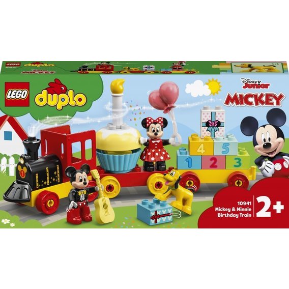 LEGO DUPLO Праздничный поезд Микки и Минни 22 детали (10941)