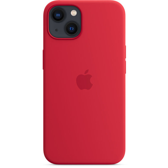 Аксессуар для iPhone Apple Silicone Case with MagSafe (PRODUCT) Red (MM2C3) for iPhone 13