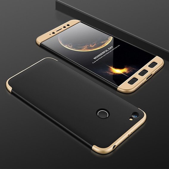 Аксессуар для смартфона LikGus Case 360° Black/Gold for Xiaomi Redmi 5a