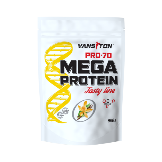Протеин Vansiton Mega Protein Pro 70 900 g /30 servings/ Vanila