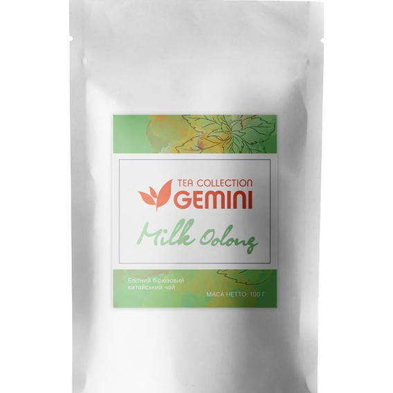 Чай Gemini зеленый Tea Collection Молочный улун 100 г (5000000004218)