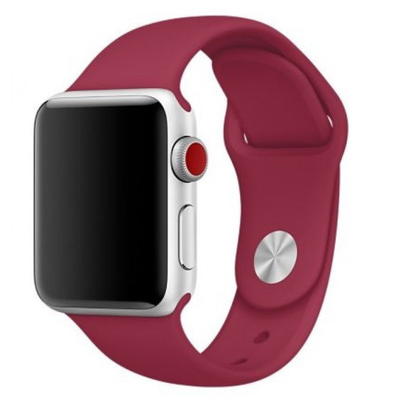Аксессуар для Watch Fashion Sports Band Set (3 in 1) Rose Red for Apple Watch 42/44mm