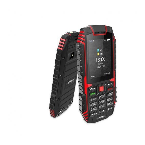 Мобильный телефон Sigma mobile X-treme DT68 Black-Red (UA UCRF)