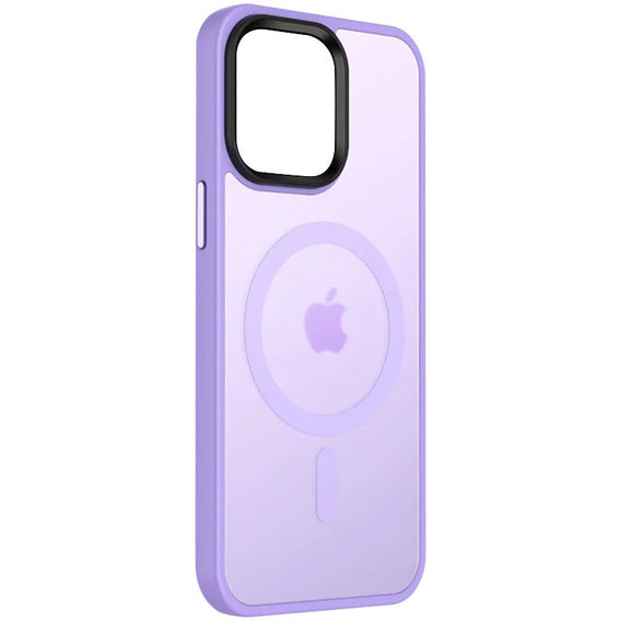 Аксессуар для iPhone Mobile Case TPU+PC Metal Buttons with MagSafe Colorful Lilac for iPhone 14