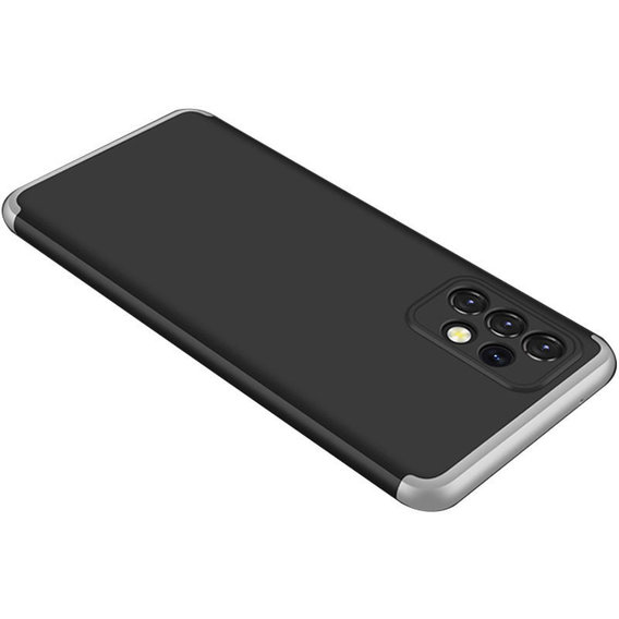 Аксессуар для смартфона LikGus Case 360° Black/Silver for Samsung A525 Galaxy A52/A528 Galaxy A52s 5G